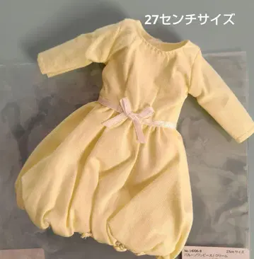 제니 사이즈 27cm 인형 사이즈 벌룬 원피스 리카짱 캐슬