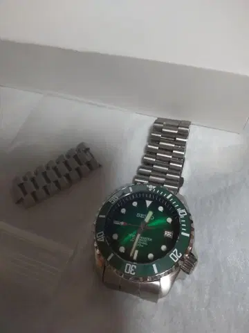 [새상품] MOD 40mm 서브마리 커스텀 NH35 탑재 다이버즈 그린