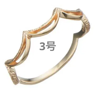 노제스 K10 스캘럽 레이스 반지 NOJESS