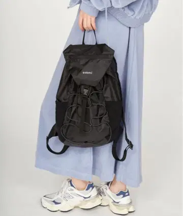 emmi 패커블 백팩 블랙