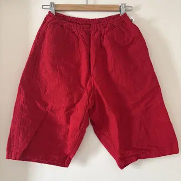 우나기노네도코 하프 팬츠 빨간색