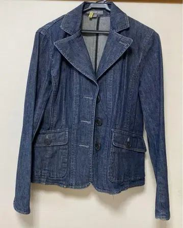 Ann Taylor 다크 블루 데님 자켓