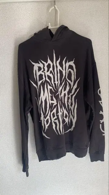 bring me the horizon 후드티 h&m 블랙