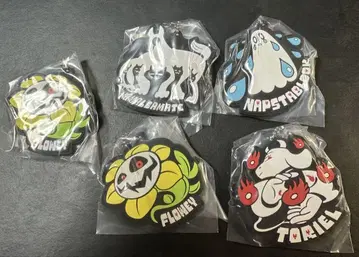 UNDERTALE 캡슐 러버 마스코트 5개 세트