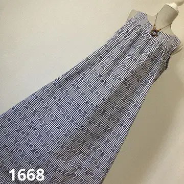 유카타 리메이크 원피스 1668 유카타 옷감 넉넉한 원피스 롱 기장