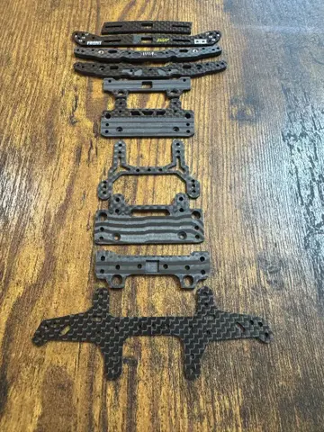 [가격 인하 가능] 미니 사륜구동 카본 낱개 판매 CNC 가공 완료
