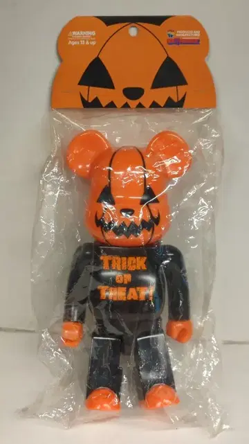 MEDICOMTOY BE@RBRICK HALLOWEEN 2001 400%