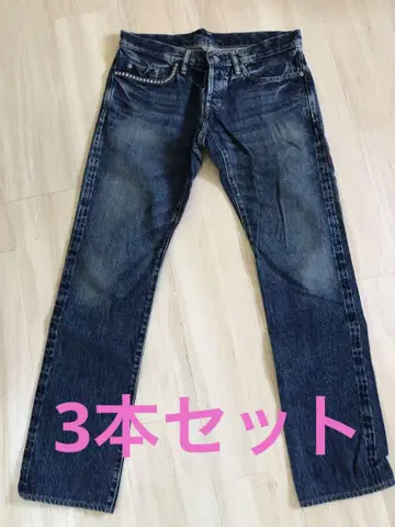 HYSTERIC GLAMOUR 스트레이트 데님 3세트 사이즈 32