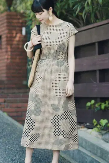 유카타 소재 원피스