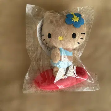 시마무라 햇볕에 탄 키티 봉제 인형 키링 키티 산리오