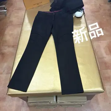 블랙 슬림 진 무릎 절개 디자인 새상품 LL