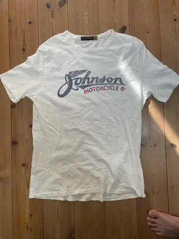 싱글 스티치 빈티지 Johnson 티셔츠