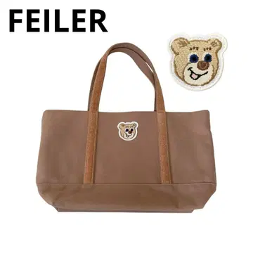 완판템 FEILER 페일러 올드 테디 와펜 토트백