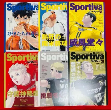 하이큐!! 쇼세츠반 Sportiva 애니메이트 비주얼 보드 6장