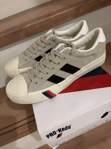 PRO-Keds Royal Plus WHT/BLK 스니커즈