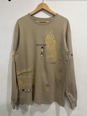 lce Crema 롱 T 셔츠 SIZE L