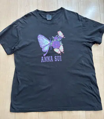 ANNA SUI 귀멸의 칼날 T셔츠 XL 블랙