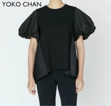 새상품급 yoko chan 요코짱 벌룬 슬리브 티셔츠 36