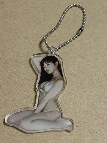 바바바밤비 우사 아크릴 키링