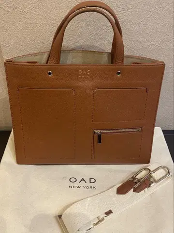 OAD NEW YORK POCKET GRAND 토트백 A4 대응
