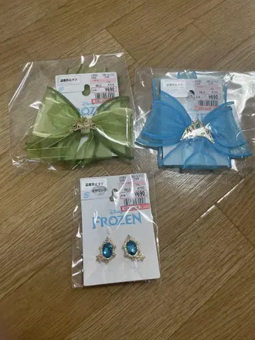 시마무라 치하루 콜라보 안나 리본 귀찌
