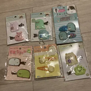 Y95 새상품 스미코구라시 헤어 클립 묶음 판매
