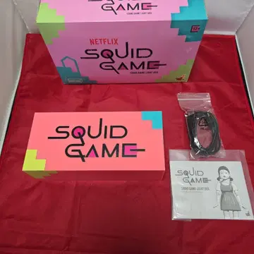 핫토이즈 라이트 박스 오징어 게임 SQUID GAME 로고