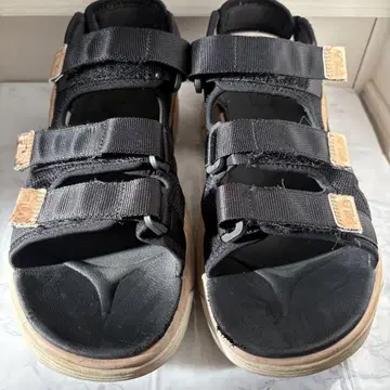 FILA 블랙 스포츠 샌들