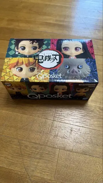 귀멸의 칼날 Q posket petit 4체 세트