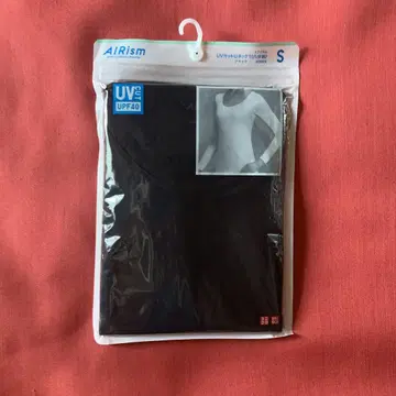 에어리즘 UV 컷 U넥 T 8부 소매