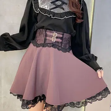 ROJITA 코르셋풍 스커트
