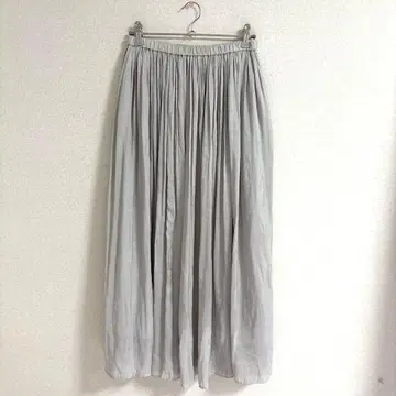 스타일 델리 그레이 롱 스커트 36
