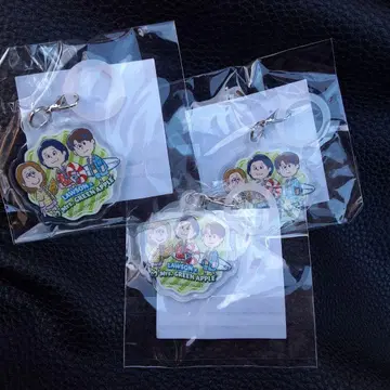 Mrs. GREEN APPLE fjord 키링 회장 한정판 로손