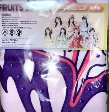 FRUITS ZIPPER GiGO 한정판 후드 부착 타월 나카가와 루카