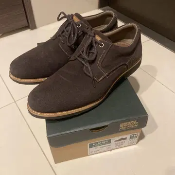 7H HL81020 브라운 레이스업 슈즈 25.5cm 호킨스