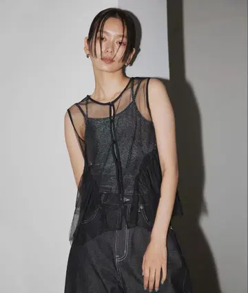 hellam 프론트 버튼 튤 페플럼 베스트