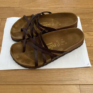 Papillio 브라운 스트랩 샌들 36/230