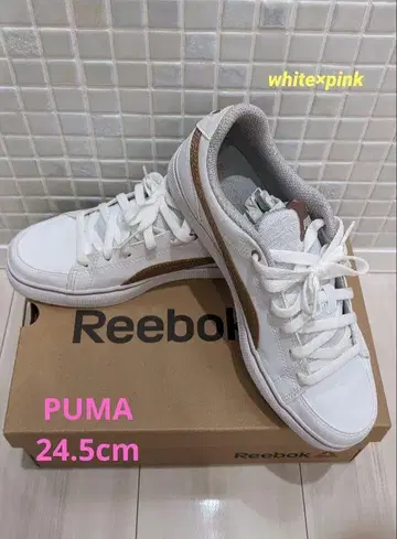 Puma 스니커즈 화이트/핑크