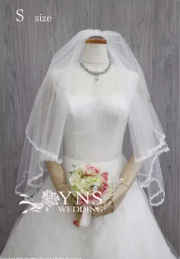 YNS WEDDING 웨딩 베일 S 사이즈 [CV-108]