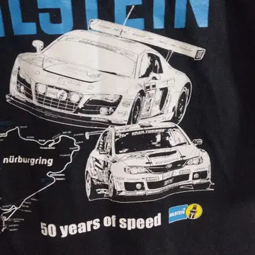 BILSTEIN/스바루 임프레 WRX Sti/아우디 R8 티셔츠
