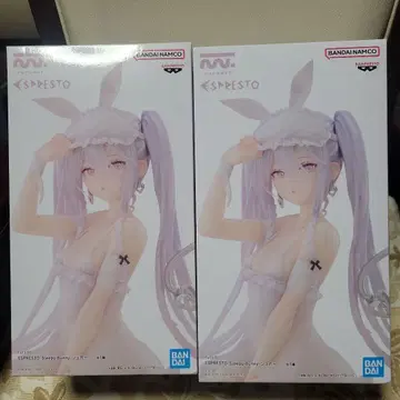 미개봉 새상품 rurudo Sleepy Bunny 슈가 피규어 2개