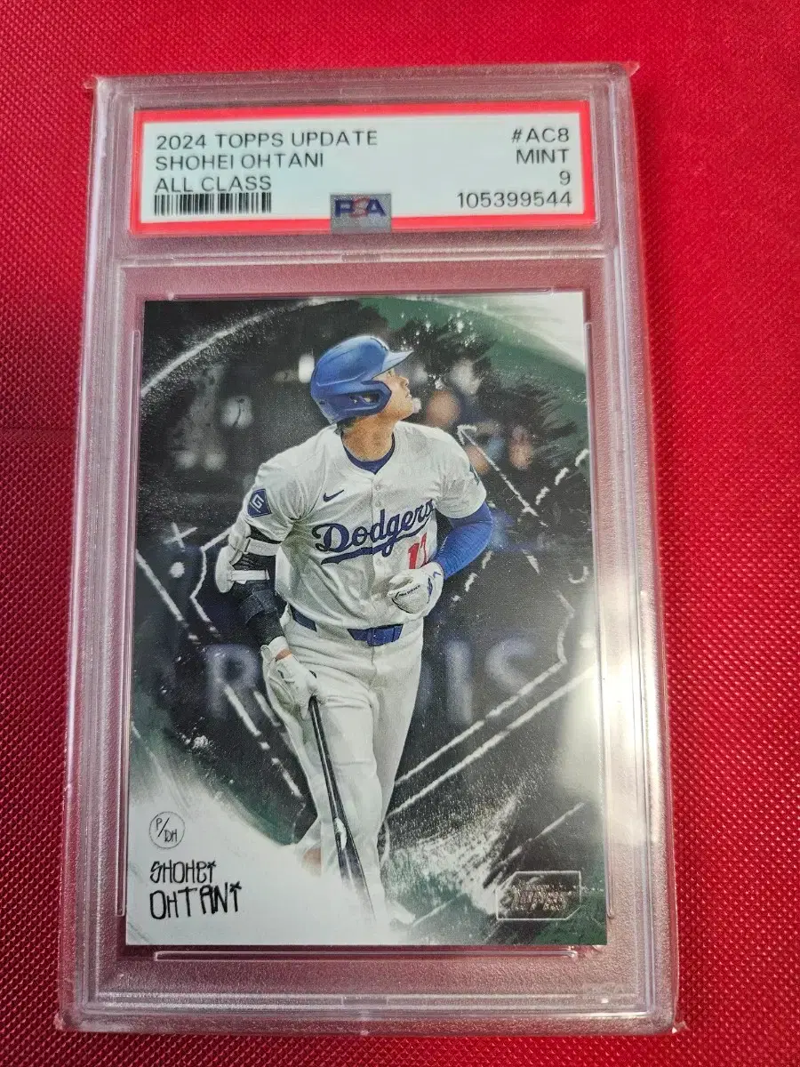오타니 PSA 9등급 Topps All Class 카드