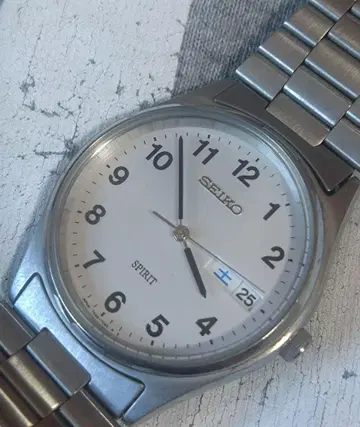 D6385 세이코 스피릿 7N43-7860 남성용 쿼츠 새 상품 배터리