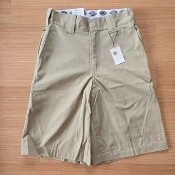 디키즈 숏 팬츠 베이지