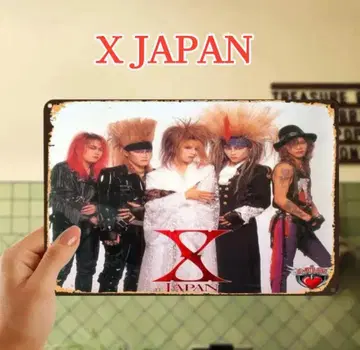 X JAPAN / 양철 간판