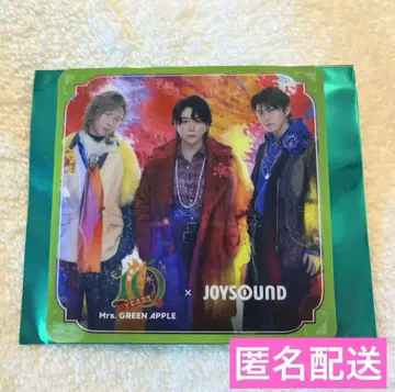 Mrs. GREEN APPLE 라운드 원 콜라보 오리지널 코스터