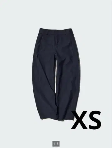 유니클로 저지 배럴 레그 팬츠 네이비 XS
