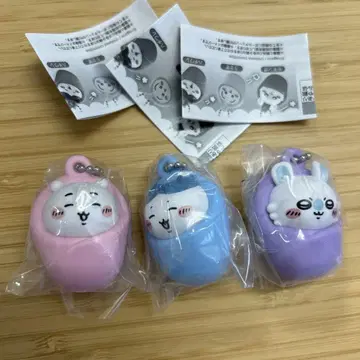 치이카와&하치와레&모몽가 가챠가챠 아기  마스코트 참