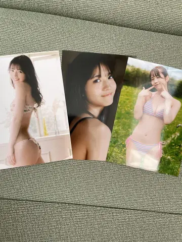 쿠로사키 나나코 L판 브로마이드 3장