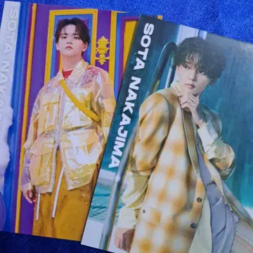 나카지마 소우타 트레이딩 카드 Cosmic Resonance 포토 카드